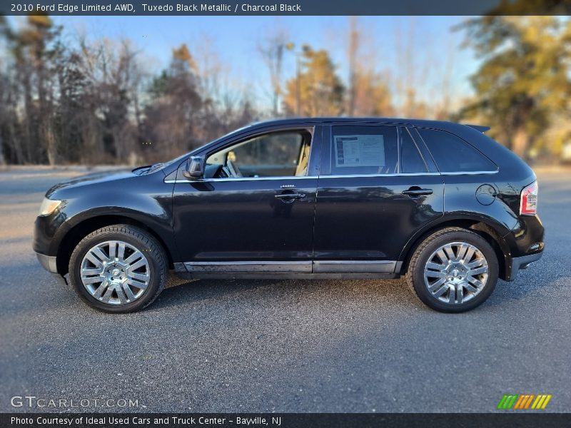 Tuxedo Black Metallic / Charcoal Black 2010 Ford Edge Limited AWD