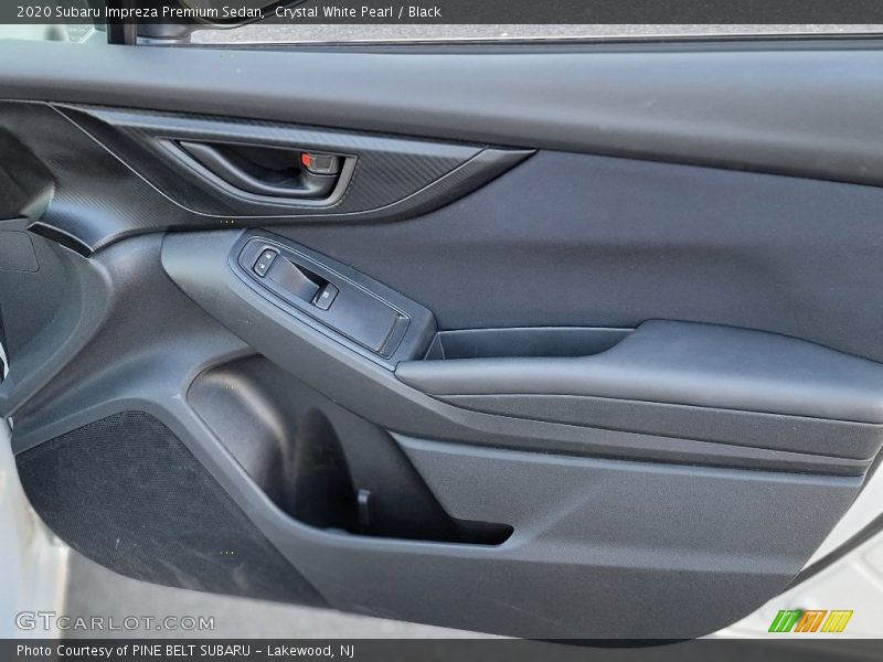Crystal White Pearl / Black 2020 Subaru Impreza Premium Sedan