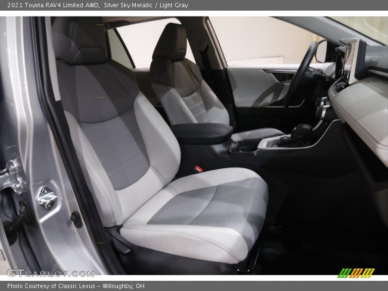 Front Seat of 2021 RAV4 Limited AWD