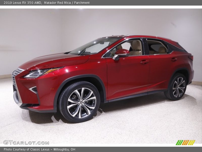 Matador Red Mica / Parchment 2019 Lexus RX 350 AWD