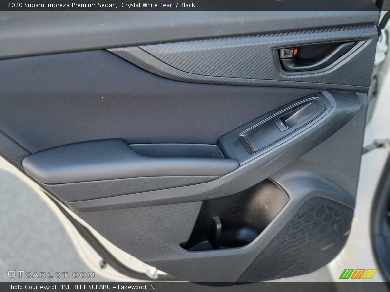 Crystal White Pearl / Black 2020 Subaru Impreza Premium Sedan
