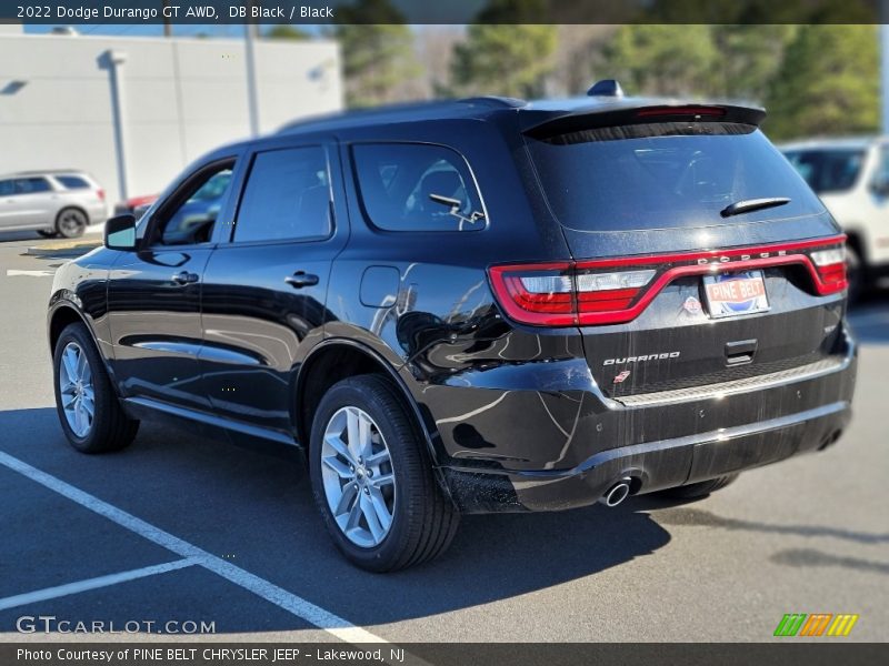 DB Black / Black 2022 Dodge Durango GT AWD