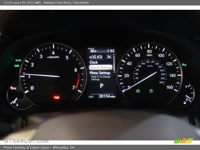 Matador Red Mica / Parchment 2019 Lexus RX 350 AWD