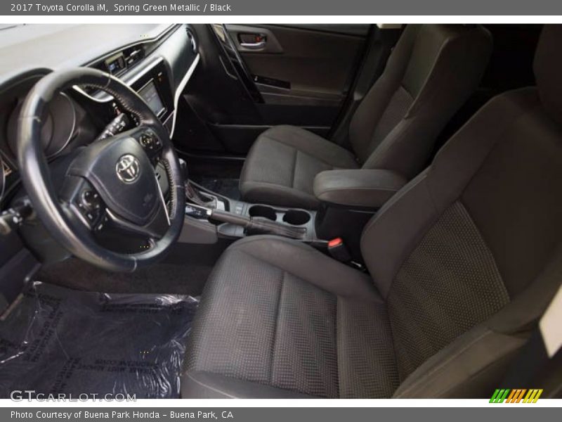 Spring Green Metallic / Black 2017 Toyota Corolla iM
