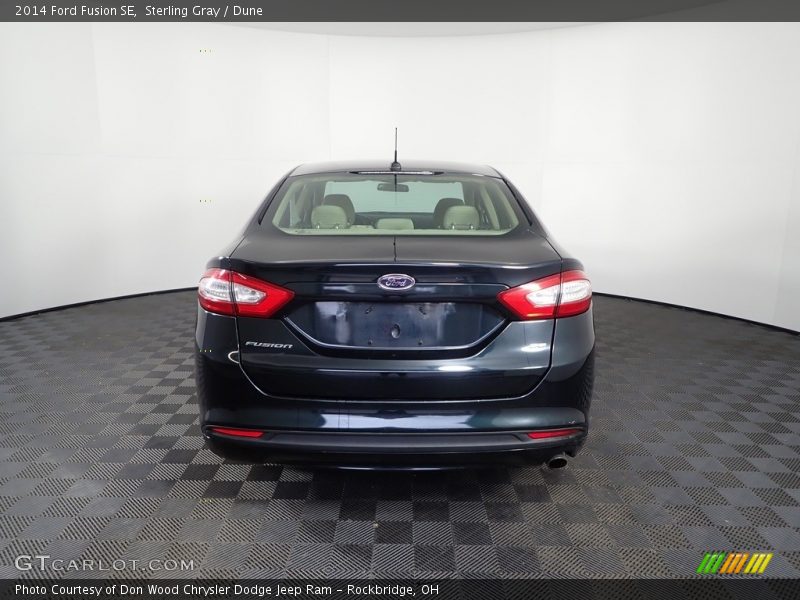 Sterling Gray / Dune 2014 Ford Fusion SE