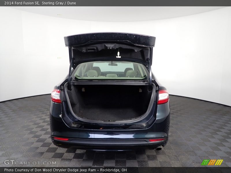 Sterling Gray / Dune 2014 Ford Fusion SE
