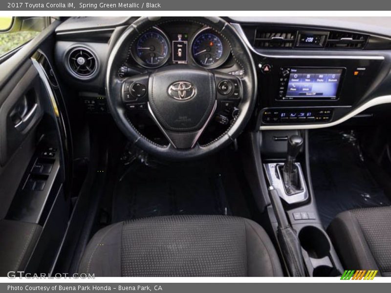 Spring Green Metallic / Black 2017 Toyota Corolla iM