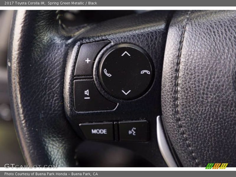 Spring Green Metallic / Black 2017 Toyota Corolla iM