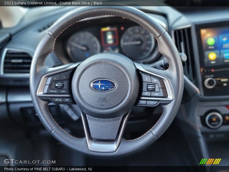 Crystal Black Silica / Black 2021 Subaru Crosstrek Limited