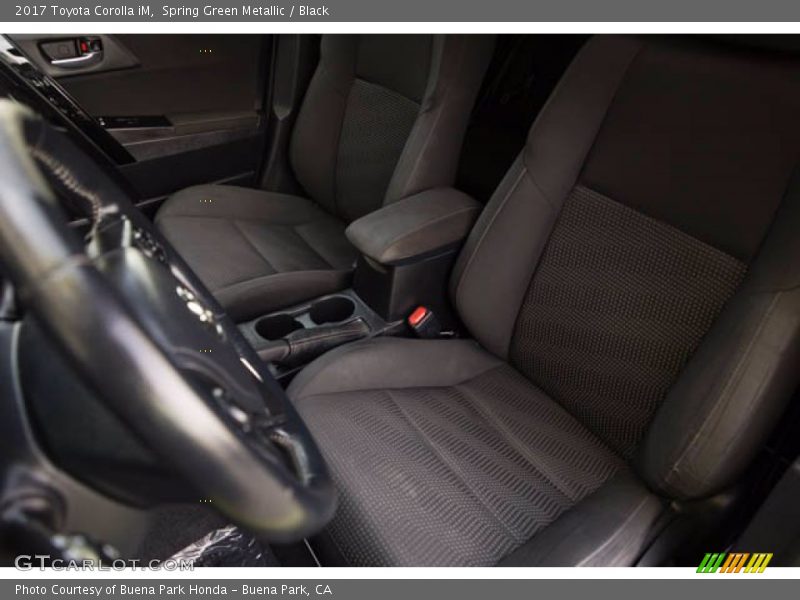 Spring Green Metallic / Black 2017 Toyota Corolla iM