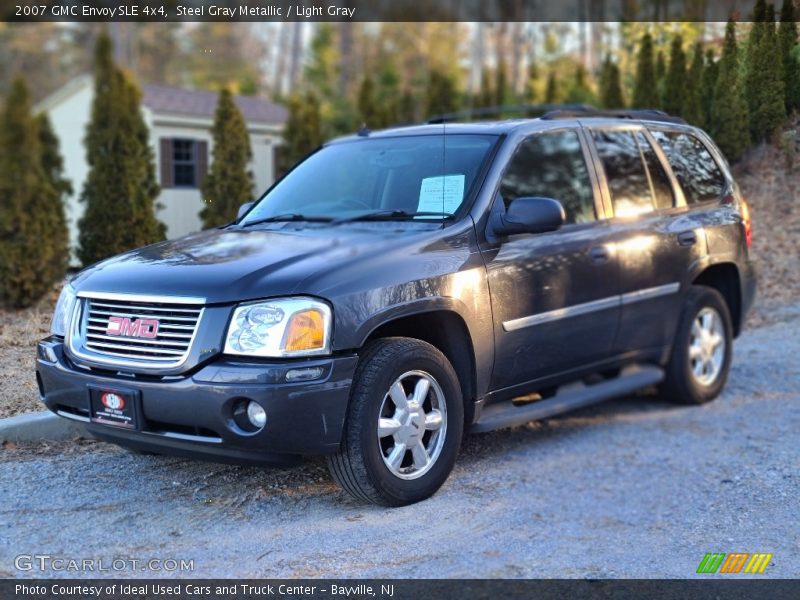 Steel Gray Metallic / Light Gray 2007 GMC Envoy SLE 4x4