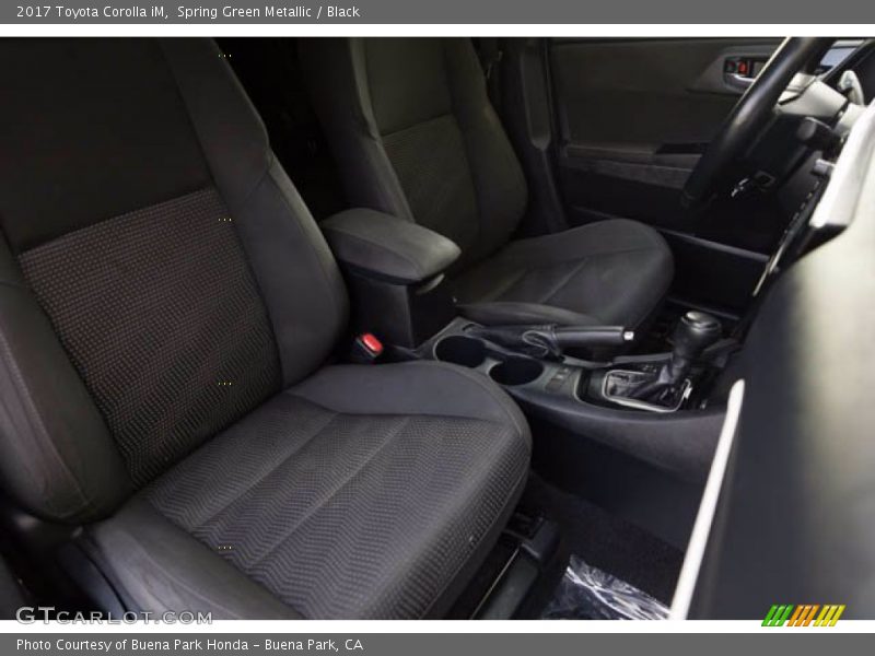 Spring Green Metallic / Black 2017 Toyota Corolla iM