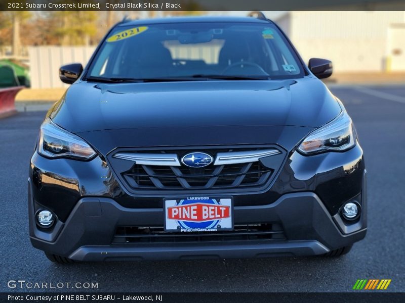 Crystal Black Silica / Black 2021 Subaru Crosstrek Limited