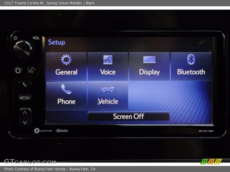 Spring Green Metallic / Black 2017 Toyota Corolla iM