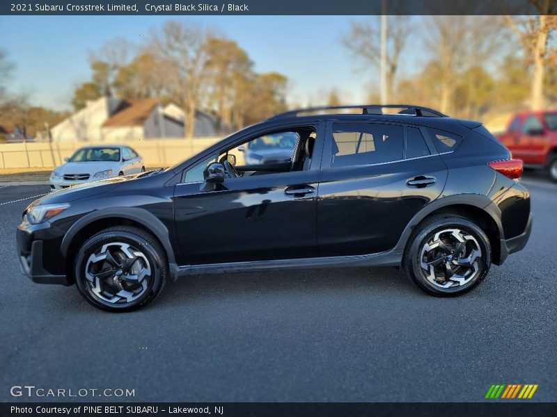 Crystal Black Silica / Black 2021 Subaru Crosstrek Limited