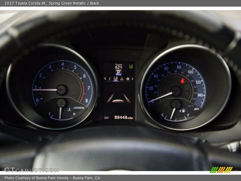 Spring Green Metallic / Black 2017 Toyota Corolla iM