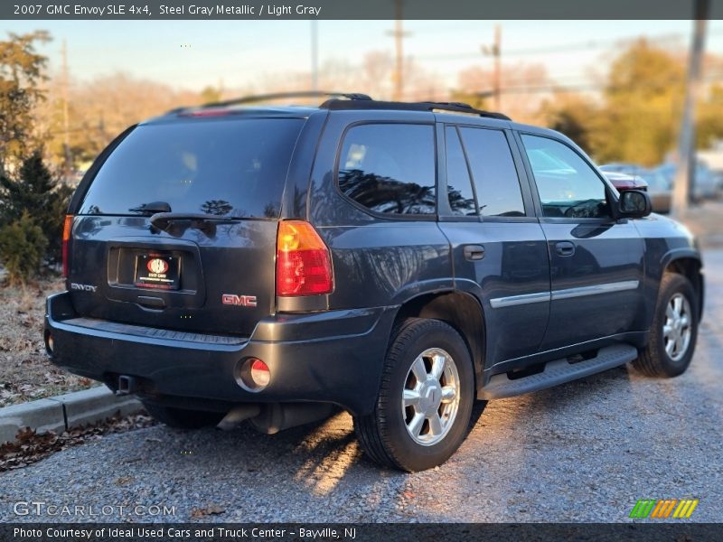 Steel Gray Metallic / Light Gray 2007 GMC Envoy SLE 4x4