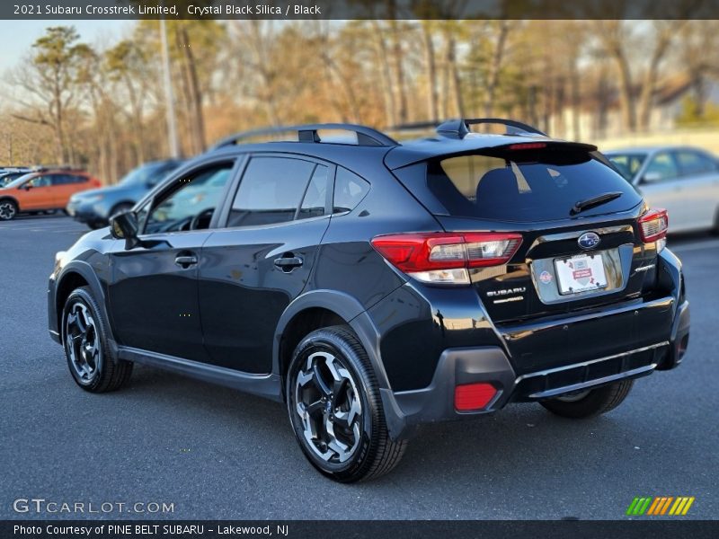 Crystal Black Silica / Black 2021 Subaru Crosstrek Limited