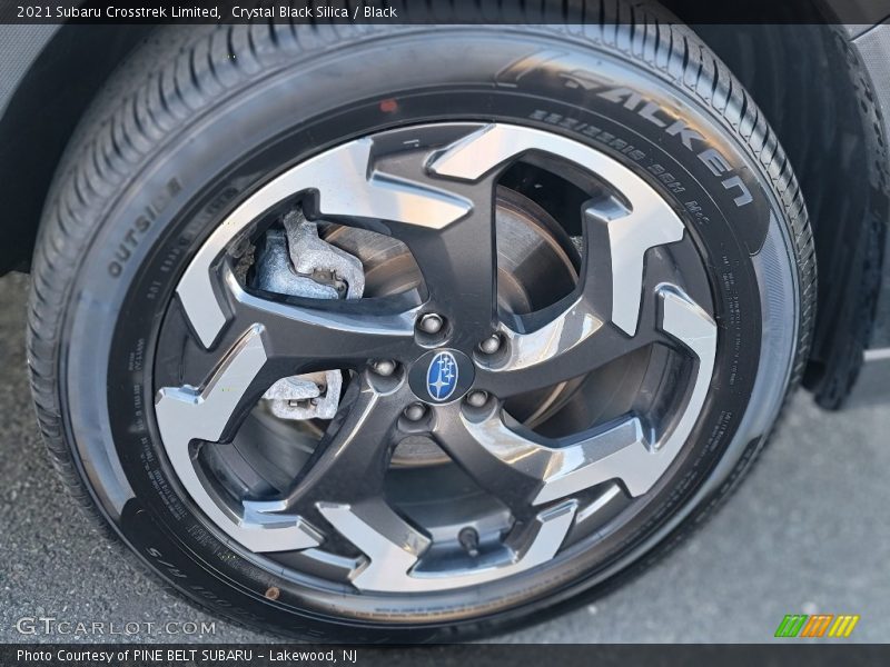 Crystal Black Silica / Black 2021 Subaru Crosstrek Limited