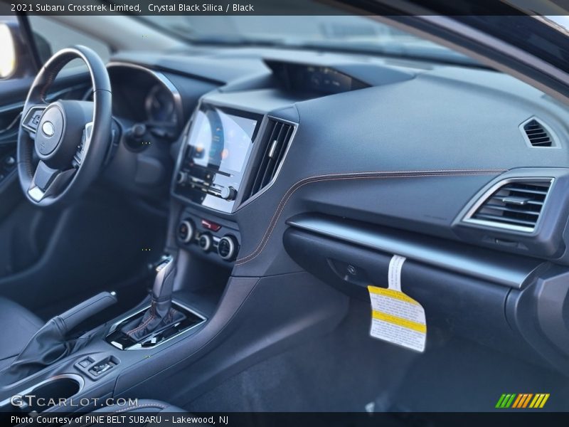 Crystal Black Silica / Black 2021 Subaru Crosstrek Limited