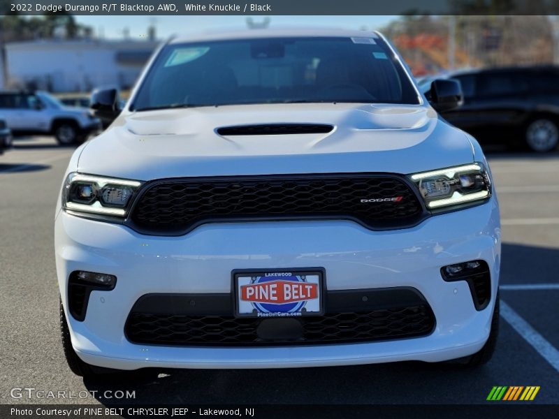White Knuckle / Black 2022 Dodge Durango R/T Blacktop AWD