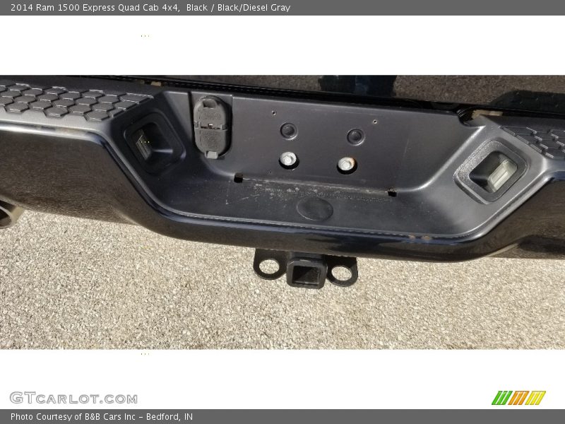 Black / Black/Diesel Gray 2014 Ram 1500 Express Quad Cab 4x4
