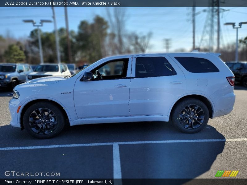 White Knuckle / Black 2022 Dodge Durango R/T Blacktop AWD
