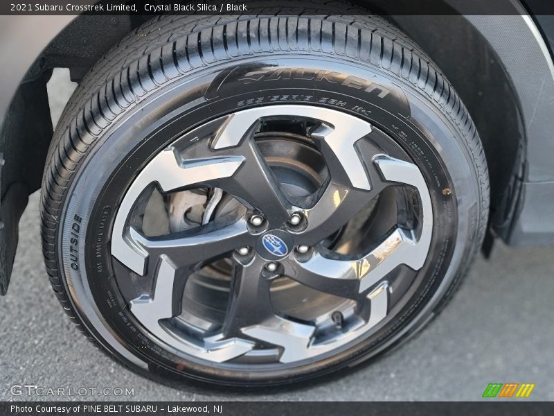 Crystal Black Silica / Black 2021 Subaru Crosstrek Limited