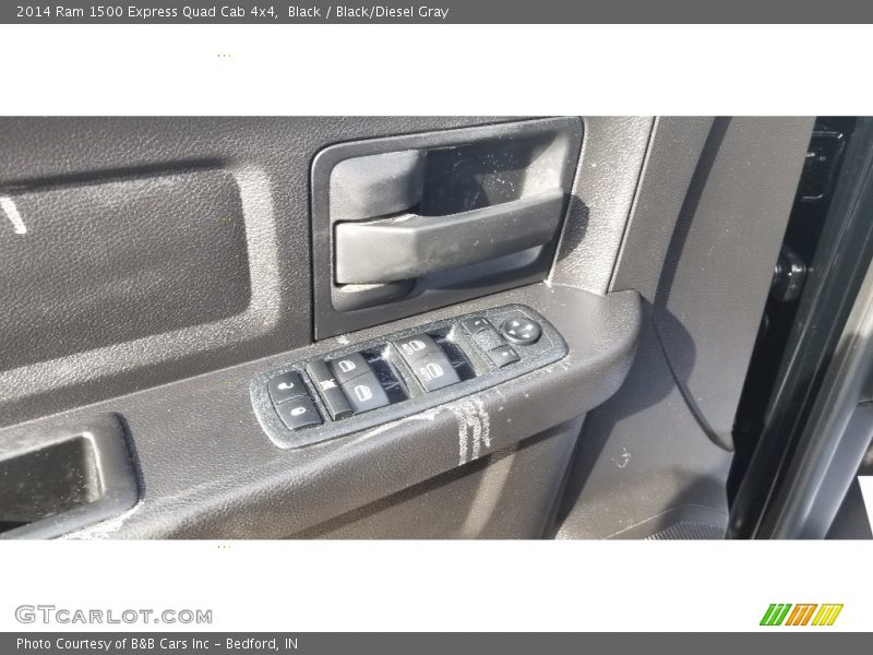 Black / Black/Diesel Gray 2014 Ram 1500 Express Quad Cab 4x4