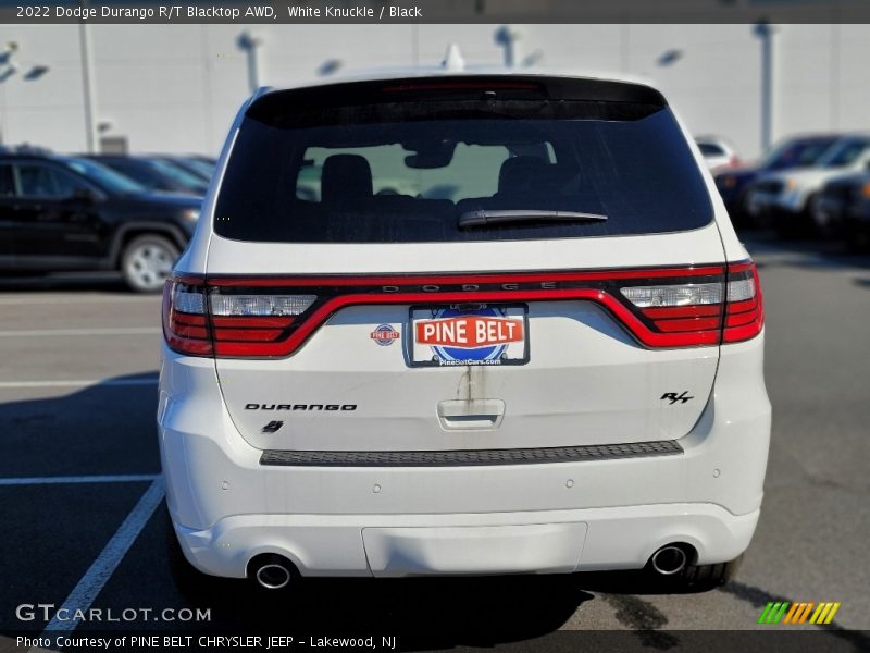 White Knuckle / Black 2022 Dodge Durango R/T Blacktop AWD