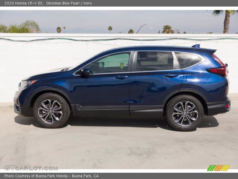  2020 CR-V EX Obsidian Blue Pearl