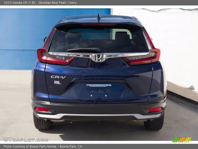 Obsidian Blue Pearl / Ivory 2020 Honda CR-V EX