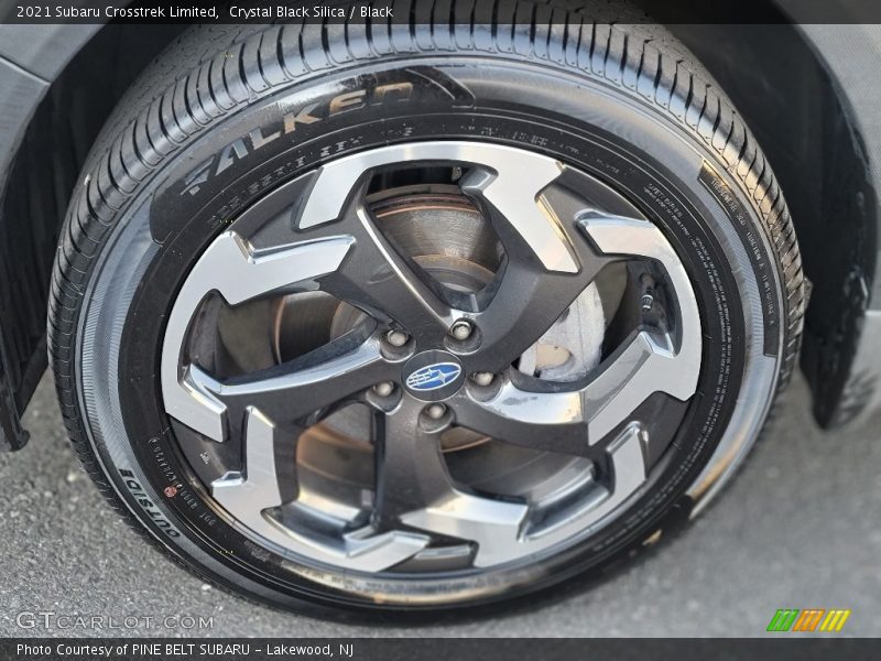 Crystal Black Silica / Black 2021 Subaru Crosstrek Limited