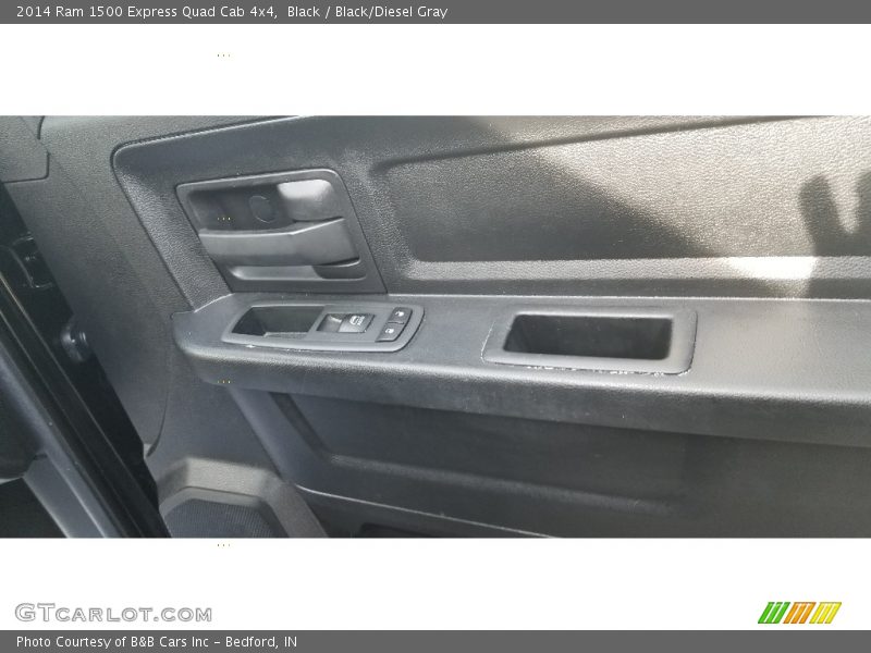 Black / Black/Diesel Gray 2014 Ram 1500 Express Quad Cab 4x4