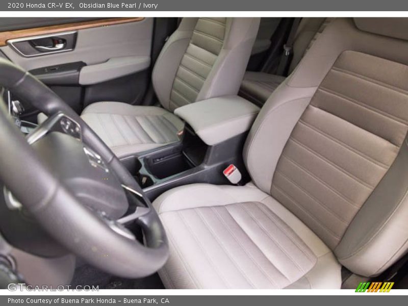 Obsidian Blue Pearl / Ivory 2020 Honda CR-V EX