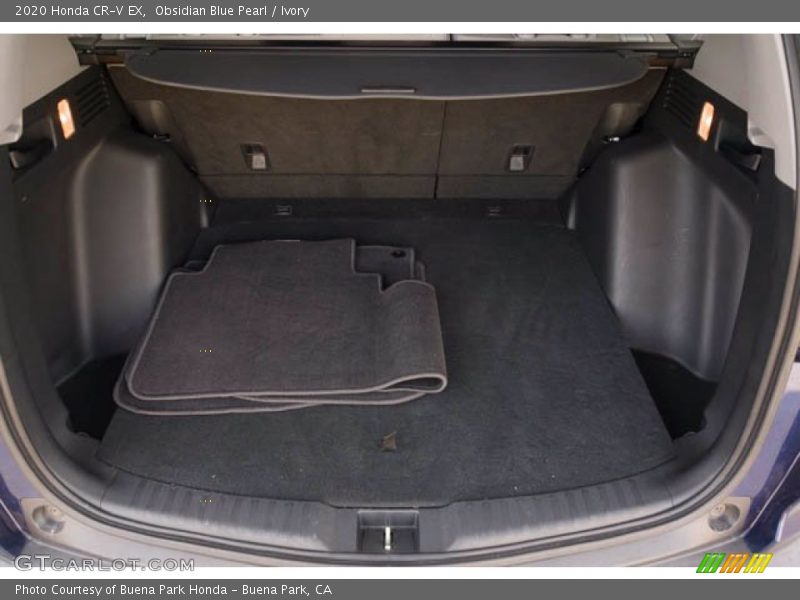Obsidian Blue Pearl / Ivory 2020 Honda CR-V EX