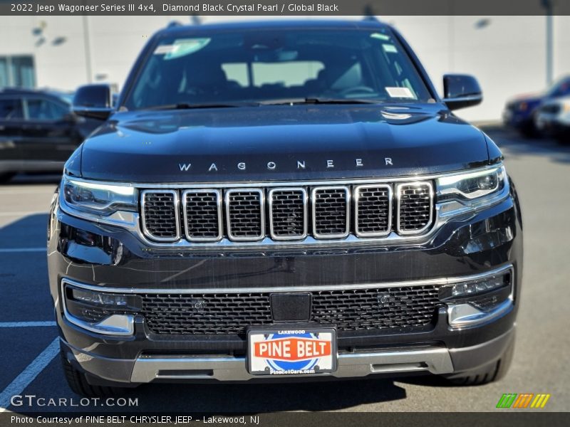Diamond Black Crystal Pearl / Global Black 2022 Jeep Wagoneer Series III 4x4