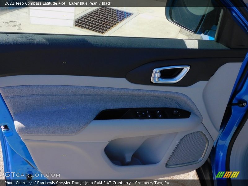 Laser Blue Pearl / Black 2022 Jeep Compass Latitude 4x4