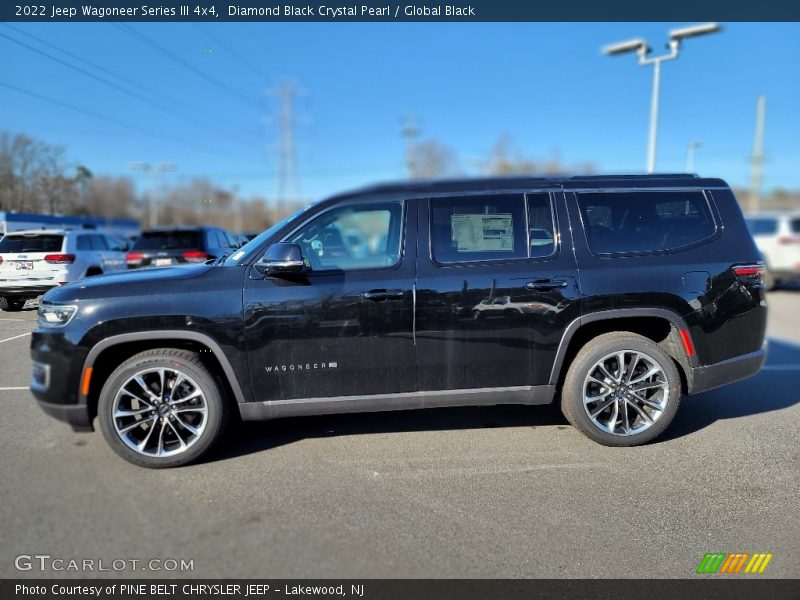 Diamond Black Crystal Pearl / Global Black 2022 Jeep Wagoneer Series III 4x4