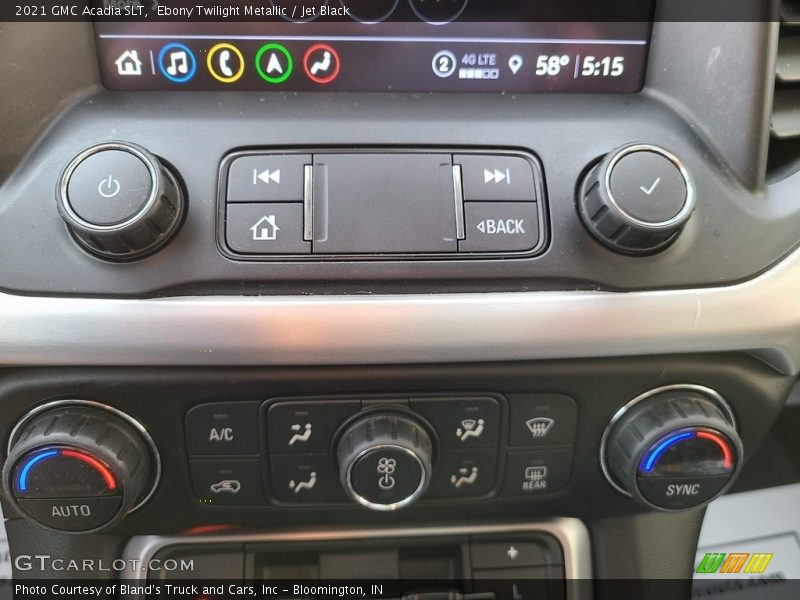 Ebony Twilight Metallic / Jet Black 2021 GMC Acadia SLT