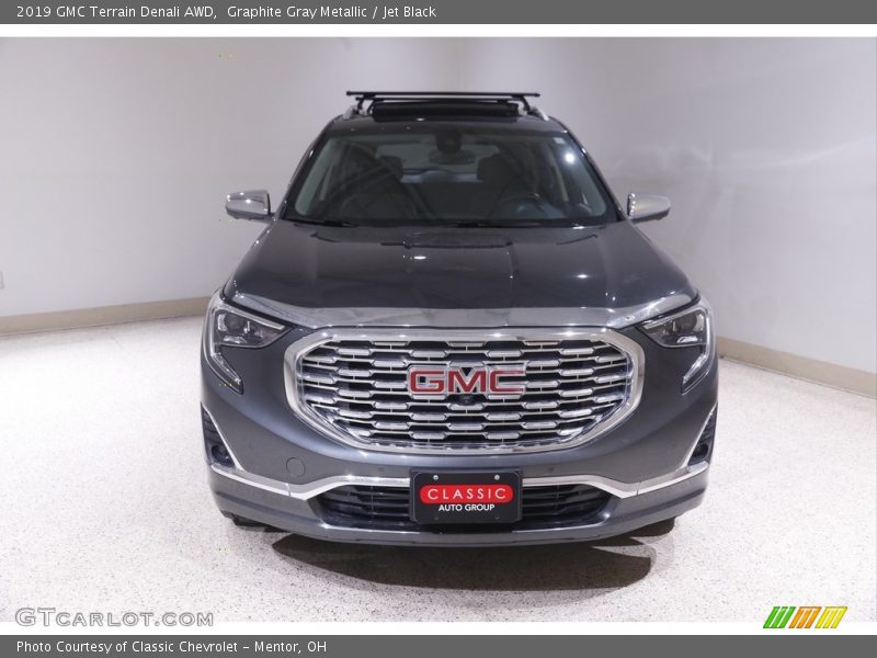 Graphite Gray Metallic / Jet Black 2019 GMC Terrain Denali AWD