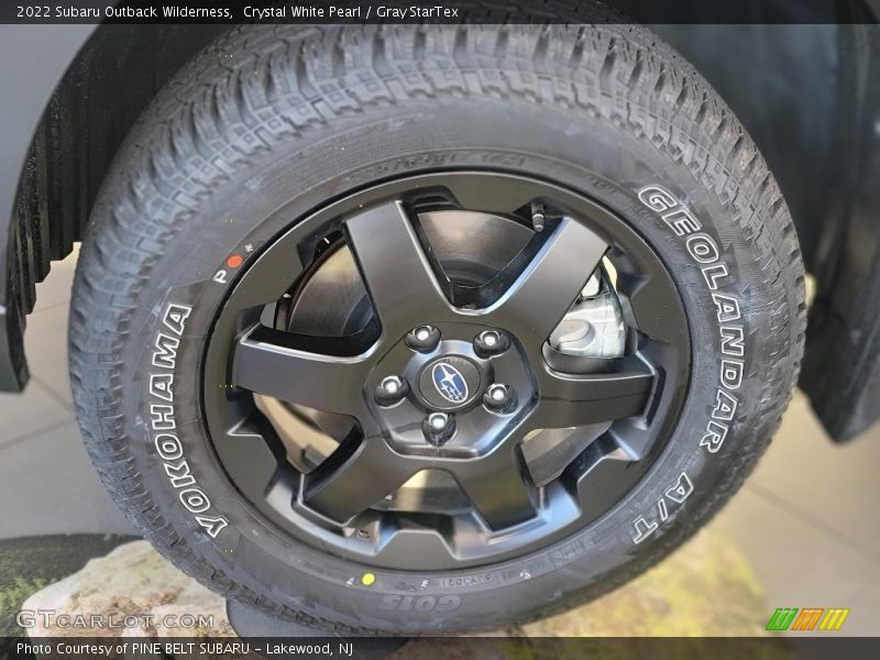 Crystal White Pearl / Gray StarTex 2022 Subaru Outback Wilderness
