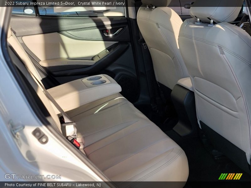 Crystal White Pearl / Ivory 2022 Subaru Impreza Limited 5-Door