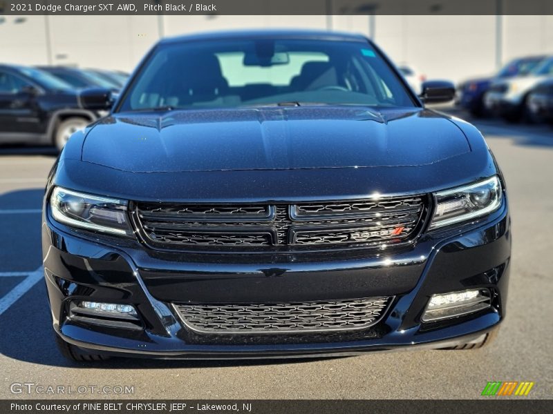 Pitch Black / Black 2021 Dodge Charger SXT AWD