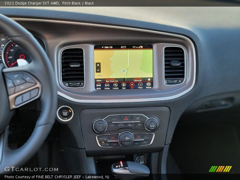 Pitch Black / Black 2021 Dodge Charger SXT AWD