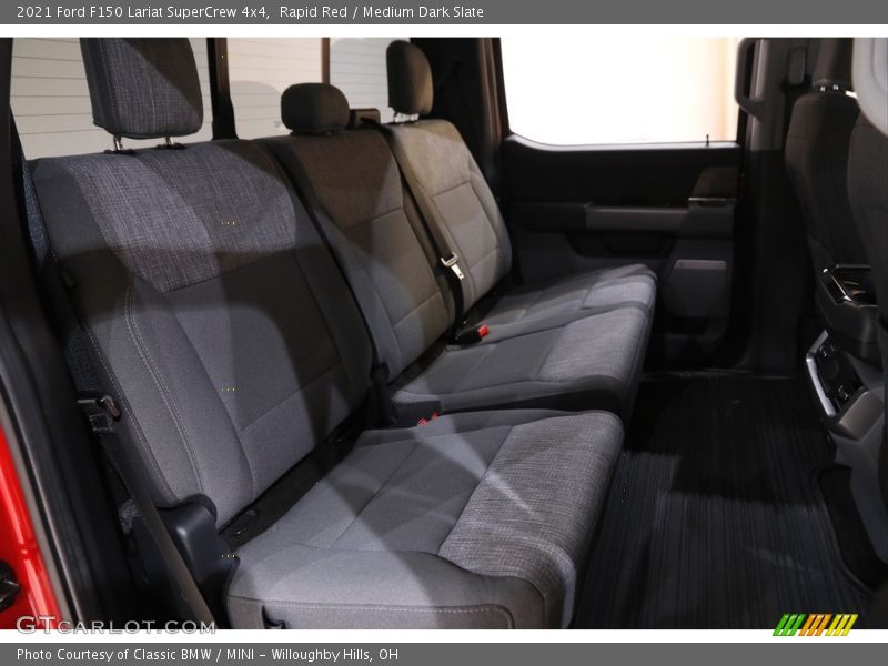 Rapid Red / Medium Dark Slate 2021 Ford F150 Lariat SuperCrew 4x4