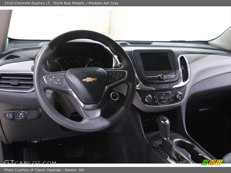 Storm Blue Metallic / Medium Ash Gray 2019 Chevrolet Equinox LT
