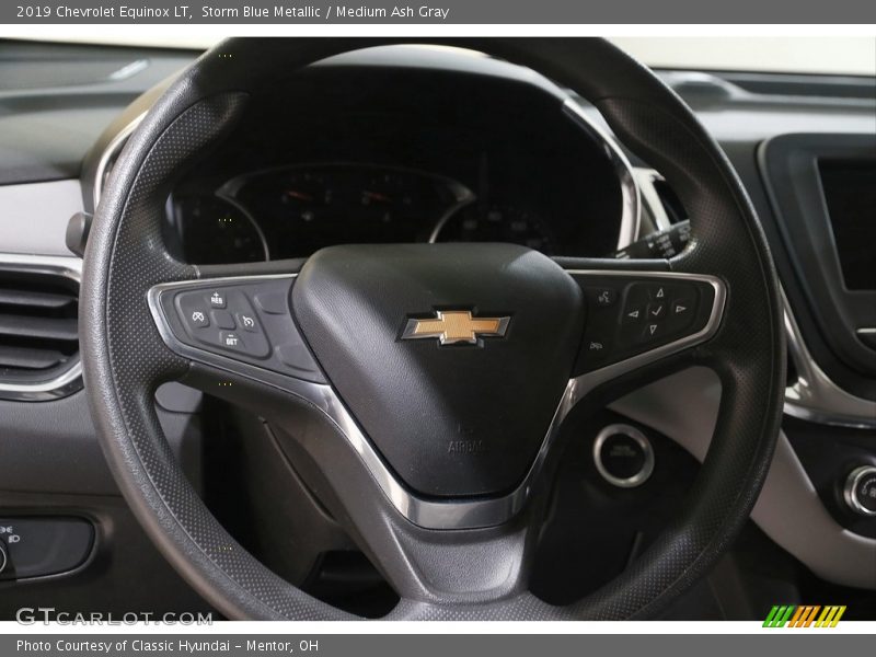 Storm Blue Metallic / Medium Ash Gray 2019 Chevrolet Equinox LT