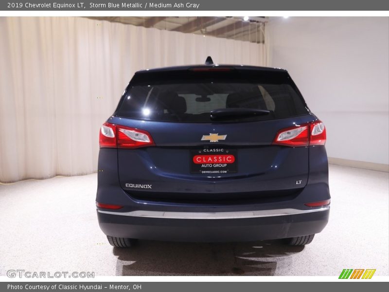 Storm Blue Metallic / Medium Ash Gray 2019 Chevrolet Equinox LT