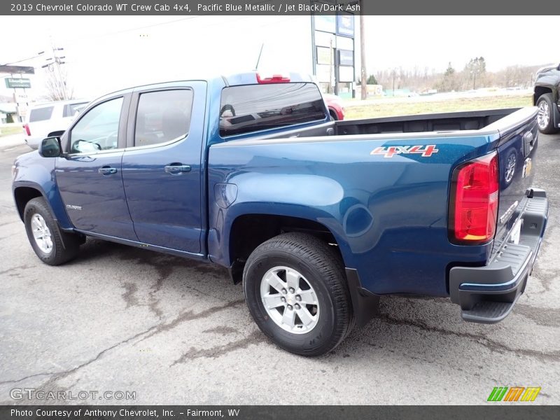 Pacific Blue Metallic / Jet Black/Dark Ash 2019 Chevrolet Colorado WT Crew Cab 4x4